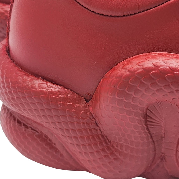 Giuseppe Zanotti x Young Thug Cobras Leather Sneakers Red EU 43 US 10 - NWB $995