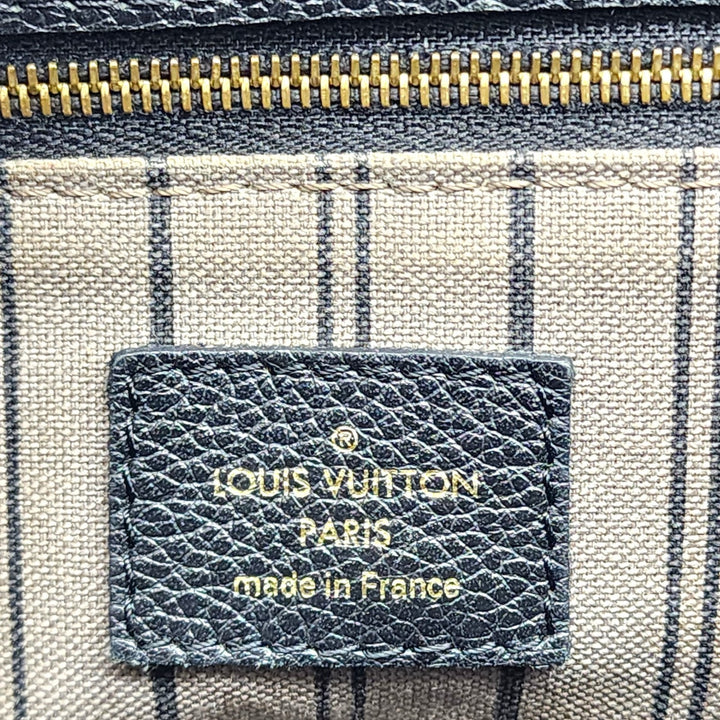 Louis Vuitton Spontini Noir Monogram Empreinte Leather Shoulder Bag - Preowned