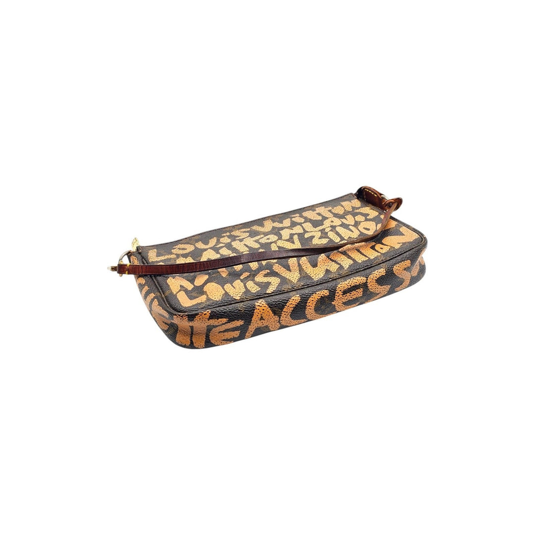 Louis Vuitton Pochette Accessoires Limited Edition Monogram Graffiti