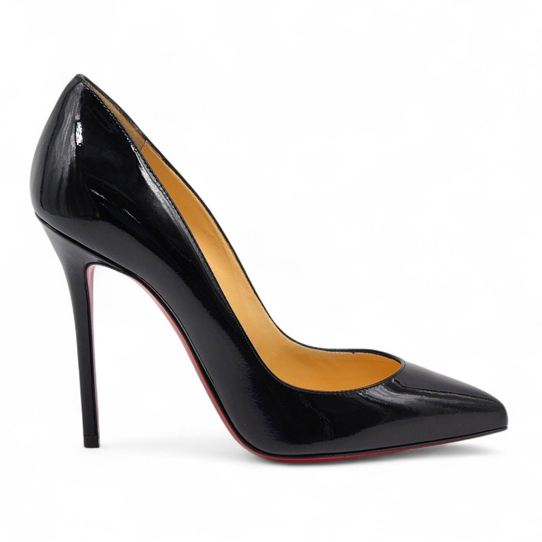 Christian Louboutin Pigalle Patent Leather Black Pumps EU 35.5 US 5 - NWB