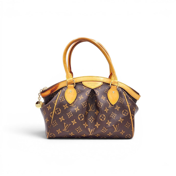 Louis Vuitton Monogram Canvas Tivoli PM Satchel Top Handle Bag