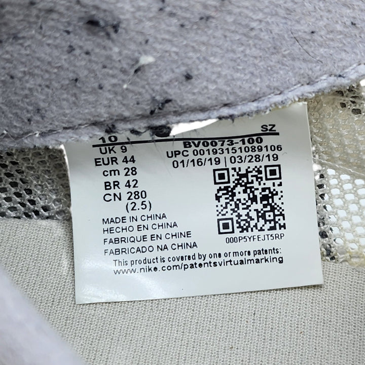 Nike LDWaffle Sacai Summit BV0073-100 Mesh Suede White Wolf Grey US 10