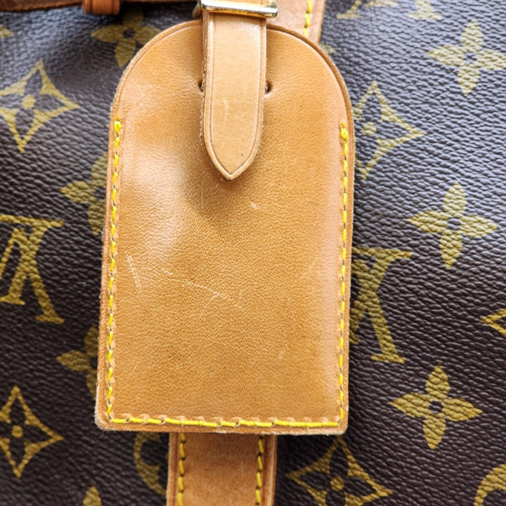 Louis Vuitton Keepall Bandouliere Duffle 45 Brown Canvas