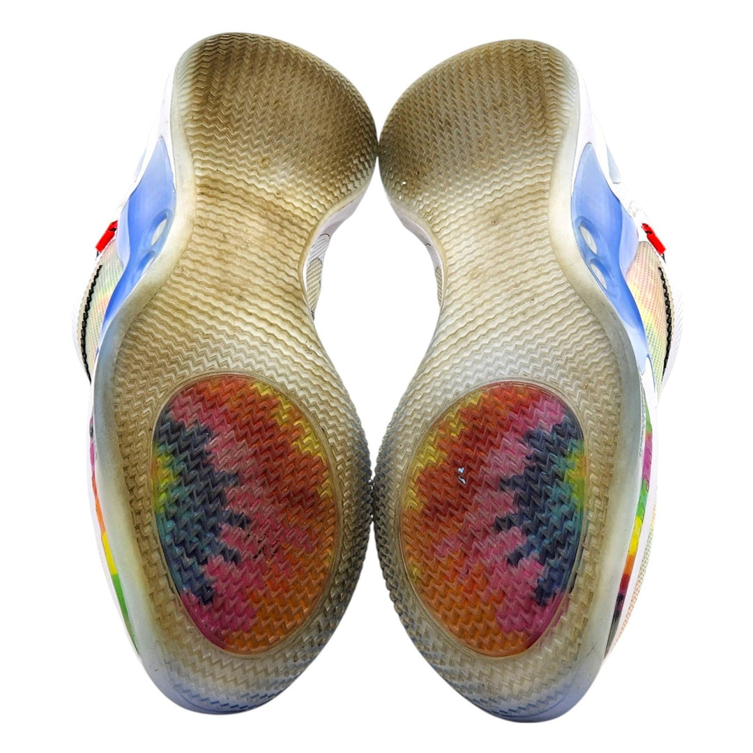 Nike Adapt BB 2.0 Tie-Dye BQ5397-100 Mesh Sneaker Multicolor US 10