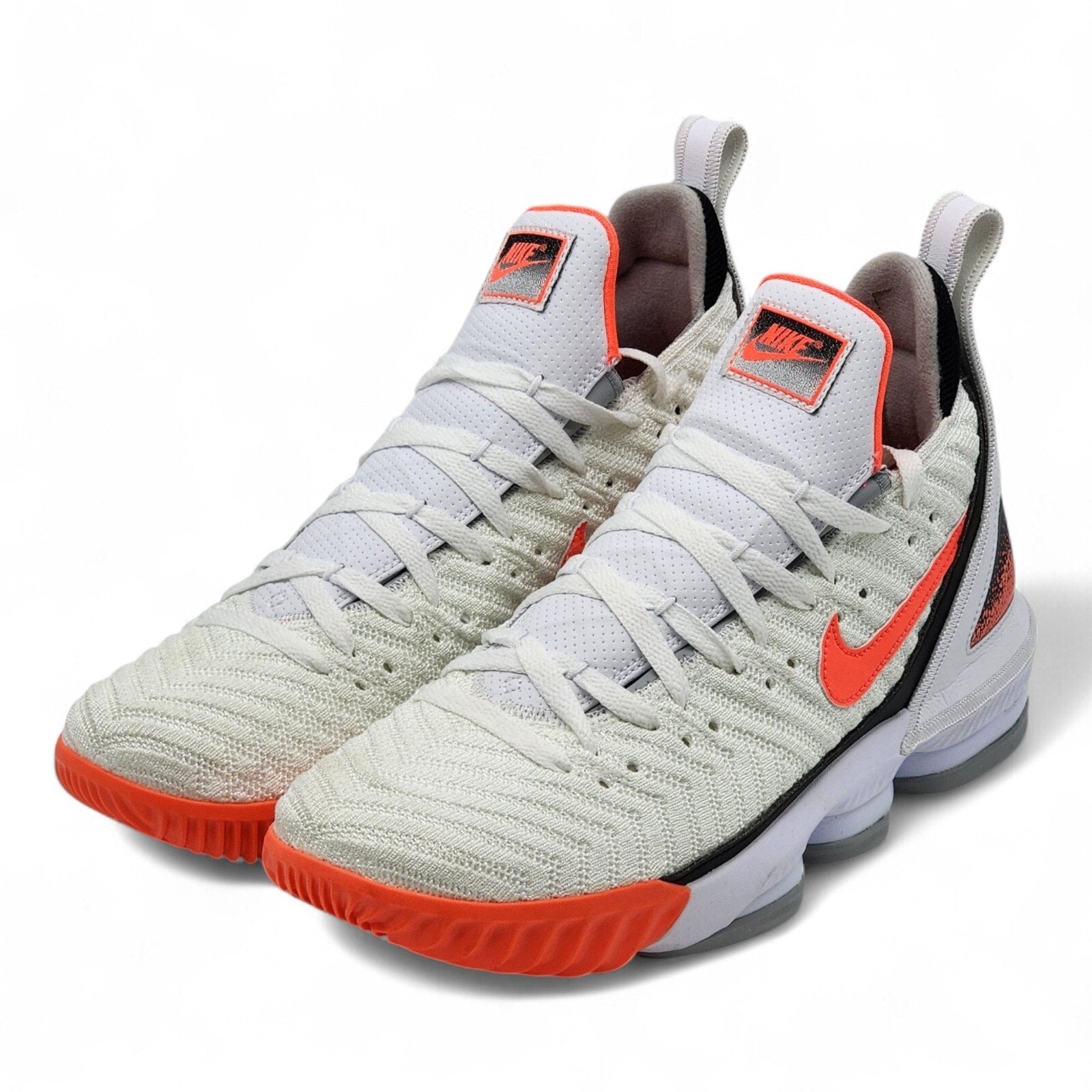 lebron hot lava white