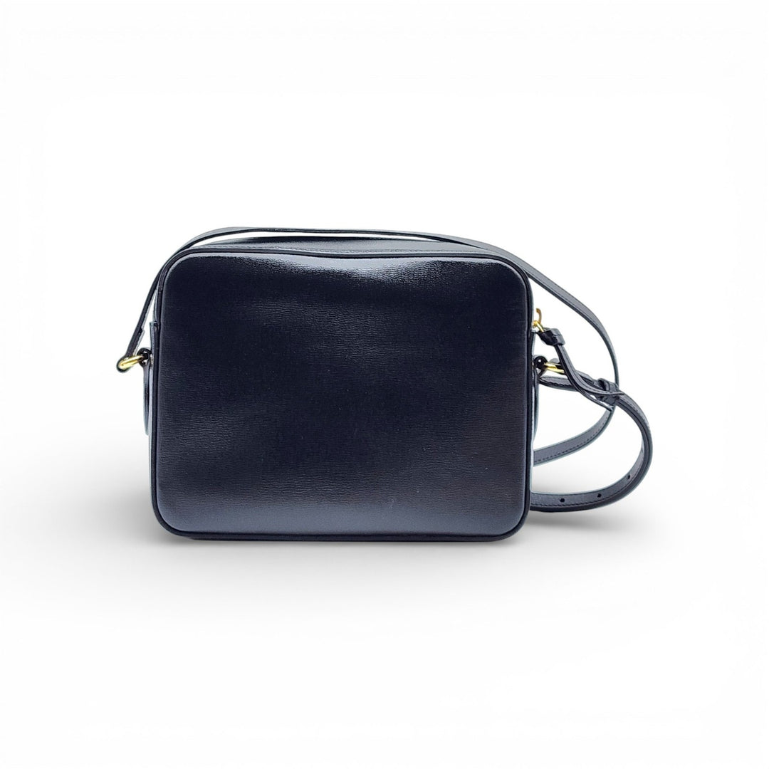 Gucci Horsebit 1955 Leather Shoulder Crossbody Bag Black GHW - New $2650