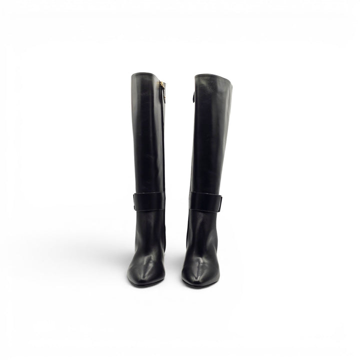 Louis Vuitton Midtown Knee High Boots LV Monogram Leather EU 40 US 10 $2440
