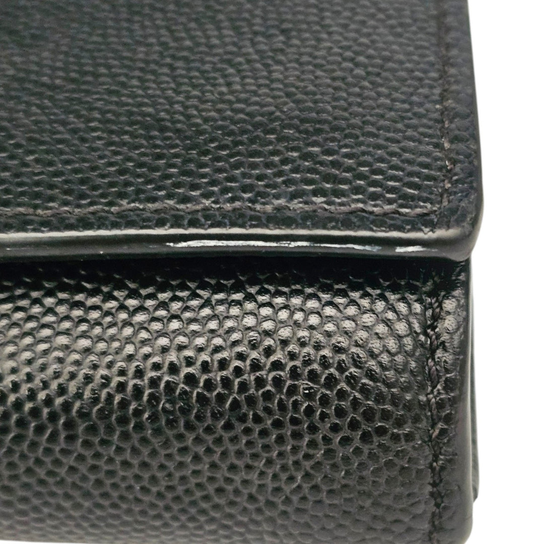 Tom Ford Aube Black Leather Crossbody Clutch Wallet Bag Black - $1800