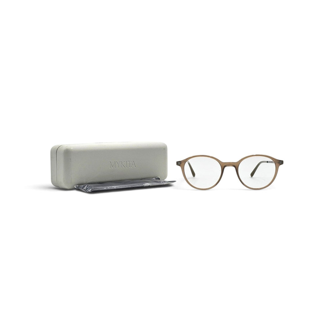 MYKITA Kolmar C918 Taupe Shiny Graphite Panto Eyeglasses 47-20-140 - NWB $850