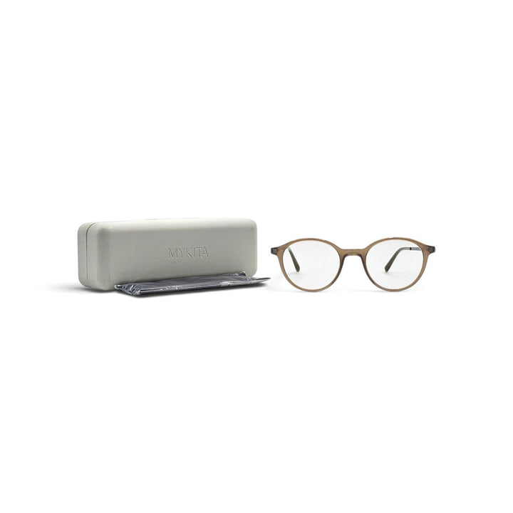 MYKITA Kolmar C918 Taupe Shiny Graphite Panto Eyeglasses 47-20-140 - NWB $850