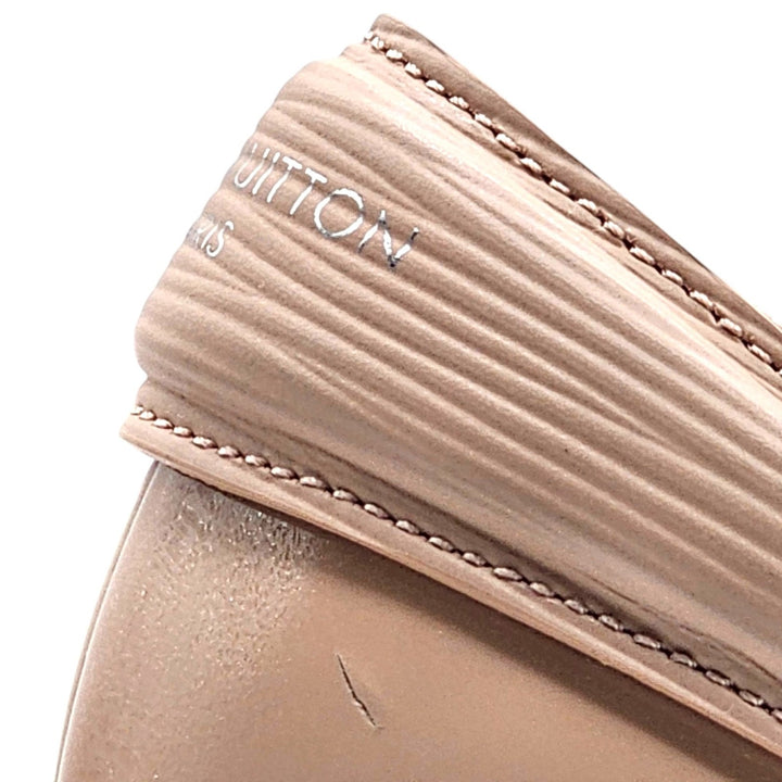 Louis Vuitton Legacy Patent Leather Pumps Nude EU 39 US 9 - NWB