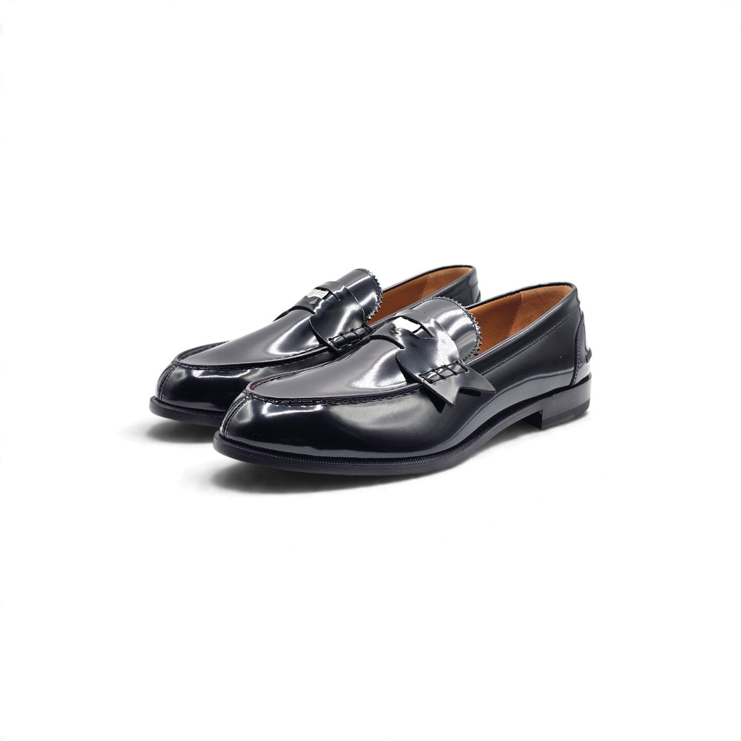 Christian Louboutin Penny Tct 2 Leather Men's Loafers Black EU 44 US 11 - NWOB