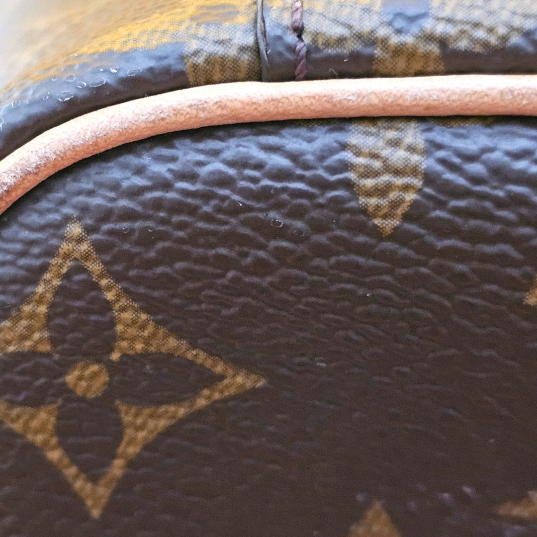 Louis Vuitton Nice Mini Vanity Case Monogram Canvas Beauty Bag Brown - Preowned