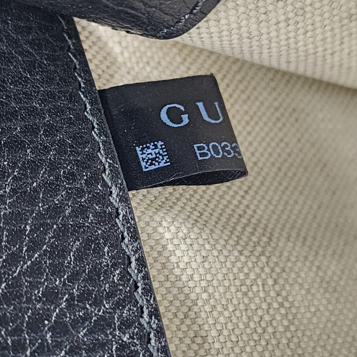 Gucci Small Dionysus Shoulder Bag Pebbled Calfskin Leather Black - New