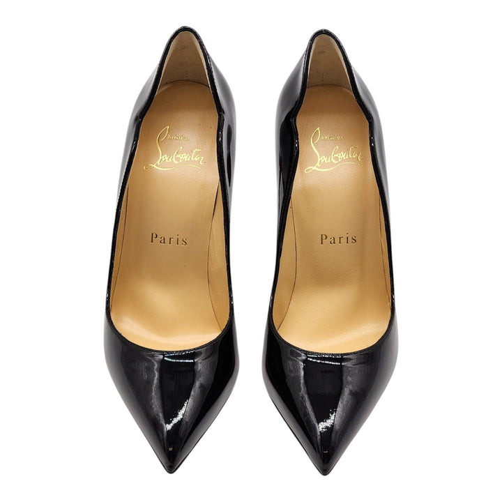 Christian Louboutin Hot Chick Patent Leather Pumps Black EU 35 US 5