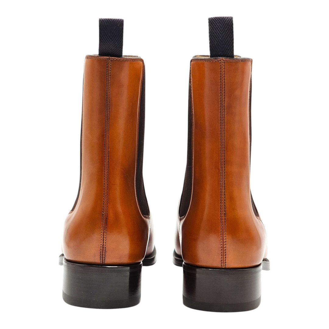 Christian Louboutin Antonio Leather Chelsea Boots Brown EU 41 US 8 - New $1350