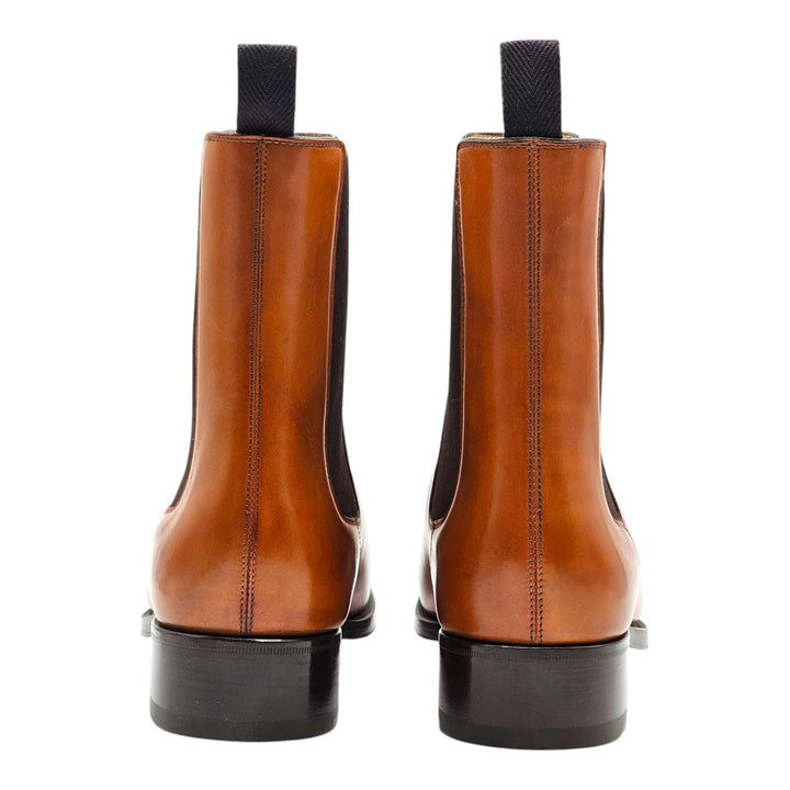 Christian Louboutin Antonio Leather Chelsea Boots Brown EU 41 US 8 - New $1350