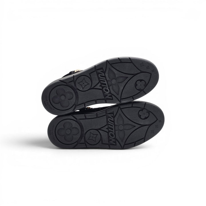 Louis Vuitton Aspen Platform Closed Mule Clogs Suede 1ADCEP EU 38 US 8 $2210