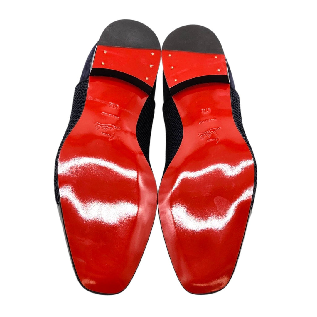 Christian Louboutin Greggo Oxford Leather Shoes Blue EU 41.5 US 8.5 - New $995