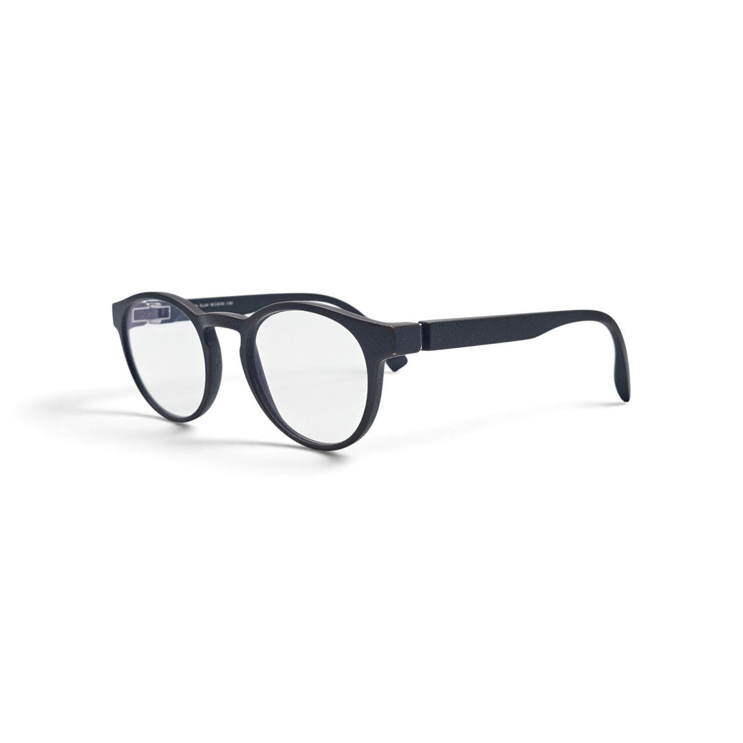 MYKITA MYLON Ellum C355 Ebony Brown Round Eyeglasses 49-20-140 Unisex - NWB $850