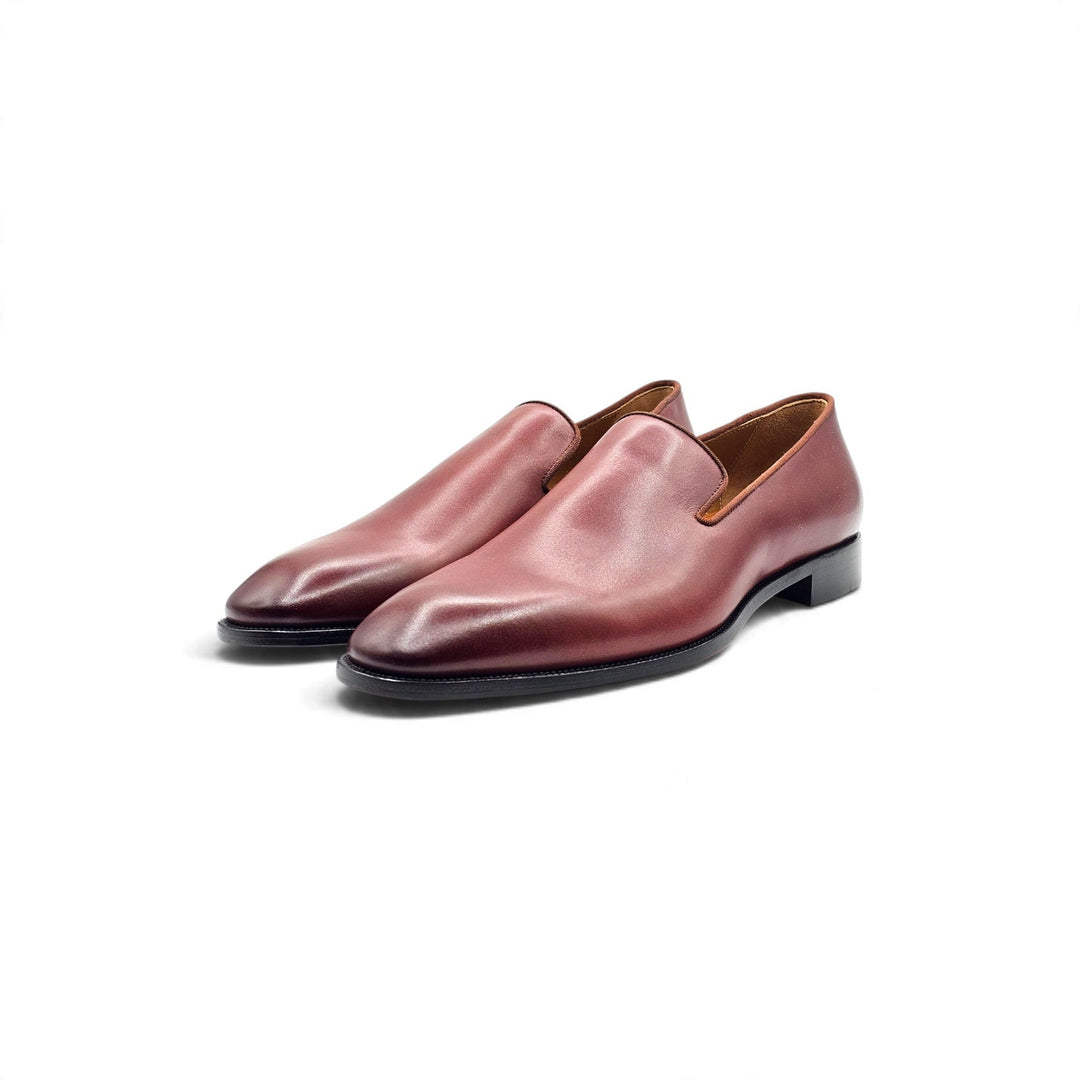 Christian Louboutin Danny Flex Leather Loafers in Brown Size 44 US 11 - $1120
