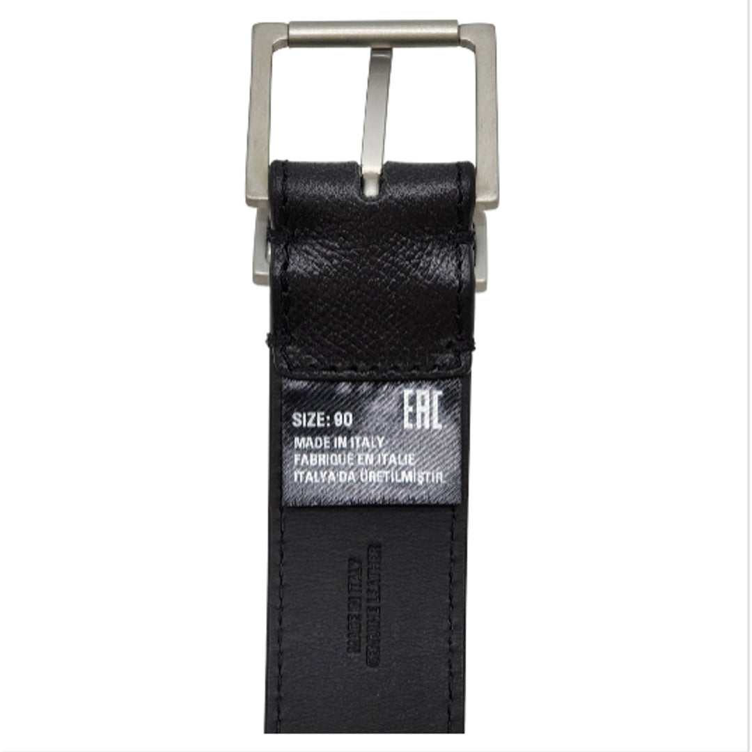 Maison Margiela S35TP0399 Calf Leather Belt For Men Black 90cm - New