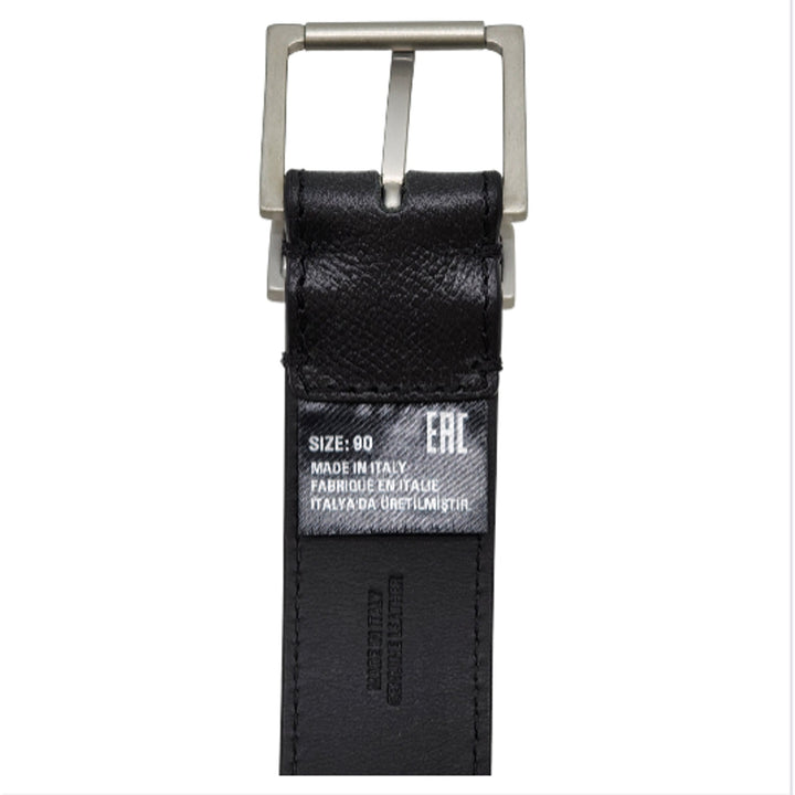 Maison Margiela S35TP0399 Calf Leather Belt For Men Black 90cm - New