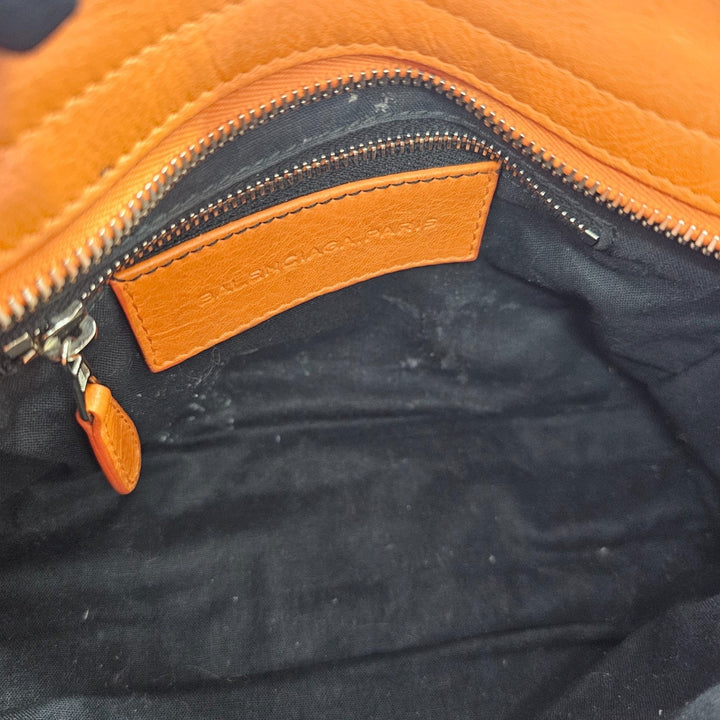 Balenciaga Town City Shoulder Bag Giant SHW Orange 309544