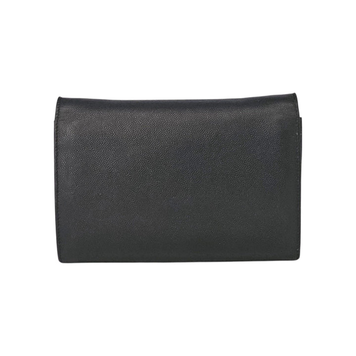 Tom Ford Aube Black Leather Crossbody Clutch Wallet Bag Black - $1800