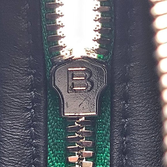 Balenciaga Triangle Leather Bag Green with 2 straps