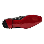 Christian Louboutin Marquees Patent Leather Shoes with spikes