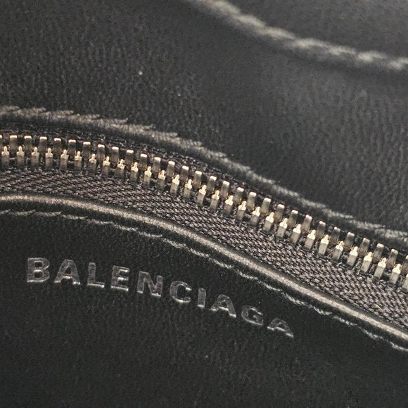 Balenciaga Triangle Leather Bag Green with 2 straps