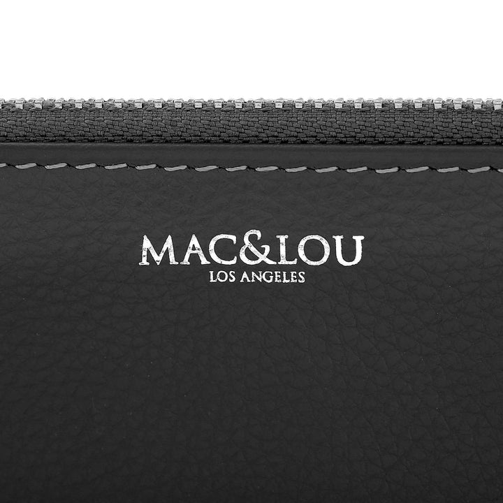 Zip Clutch Pouch Black
