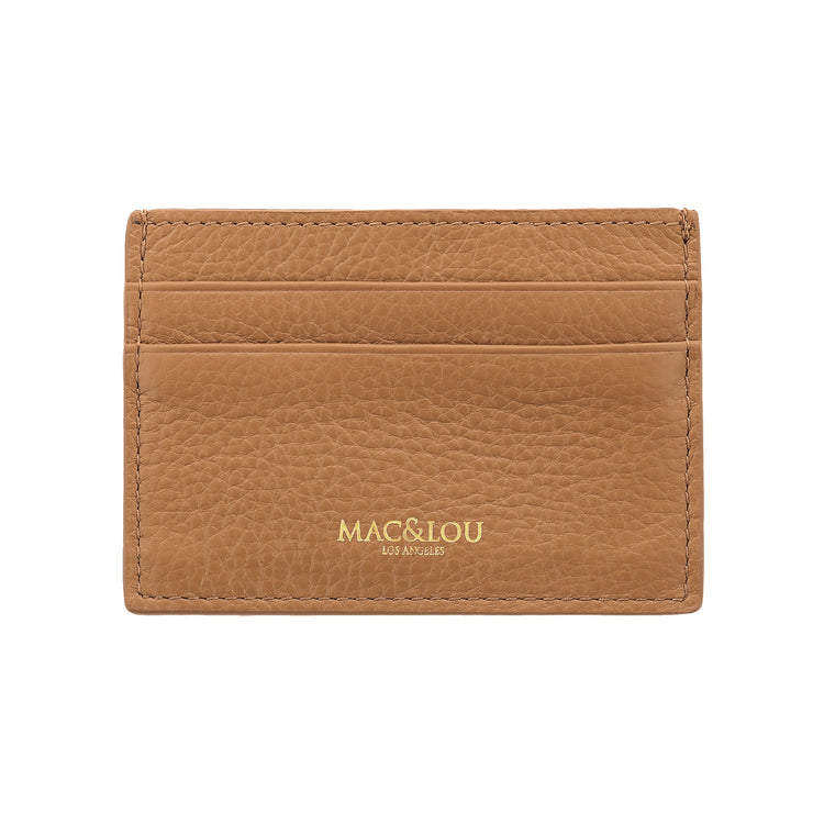 Leather Cardholder Camello