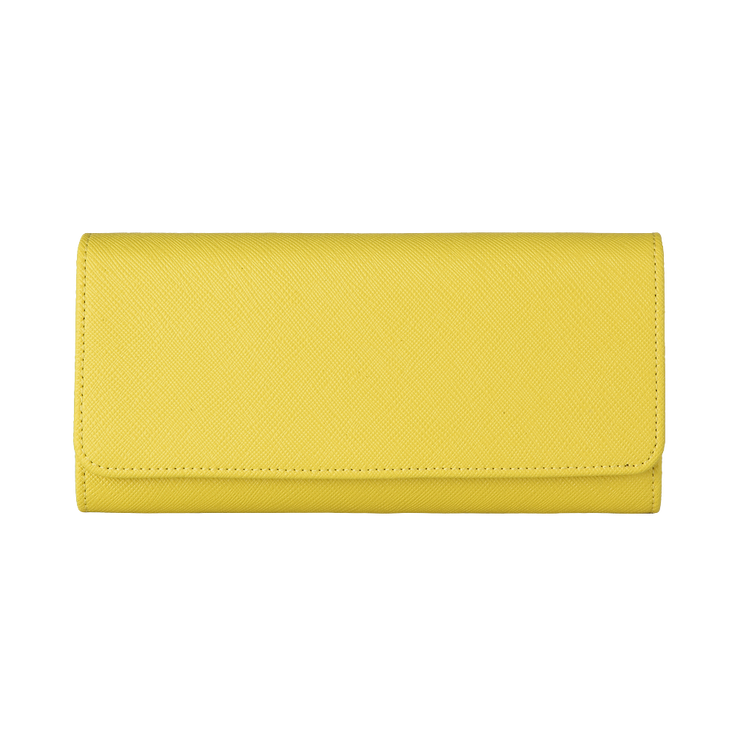 MAC&LOU Bifold Wallet Vegan Leather Yellow