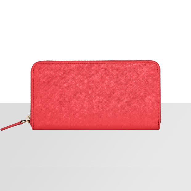 Zip Wallet | Lollipop Red