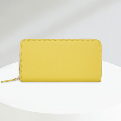 Zip Wallet | Canary Yellow