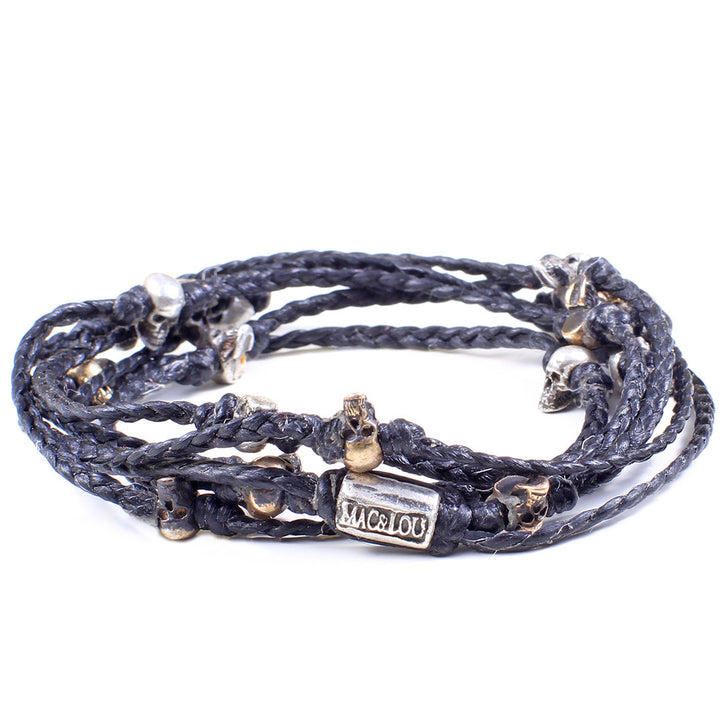 Handbraided Skull Necklace