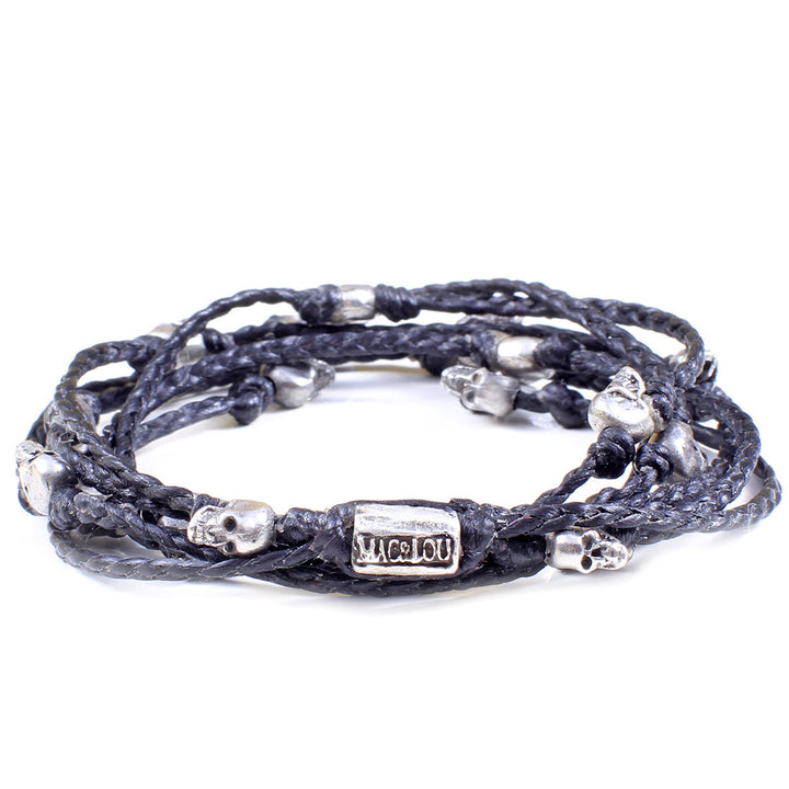 Handbraided Skull Necklace