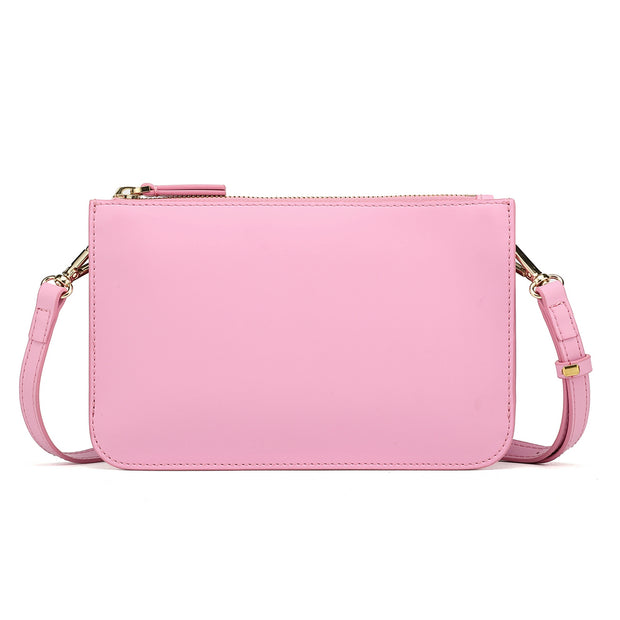 Crossbody Bag | Smooth Bubblegum Pink
