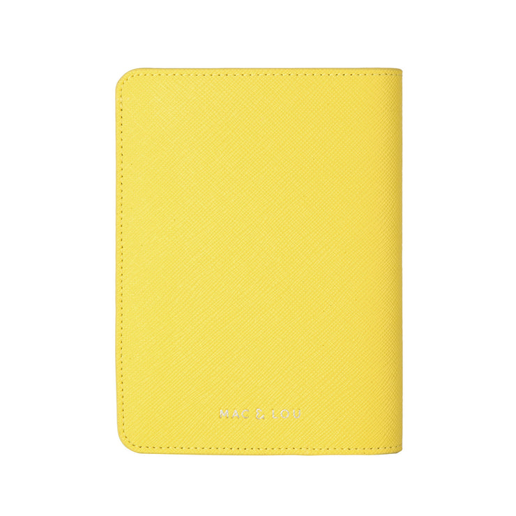 Passport Case | Canary Yellow