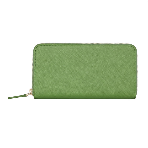 Zip Wallet | Apple Green