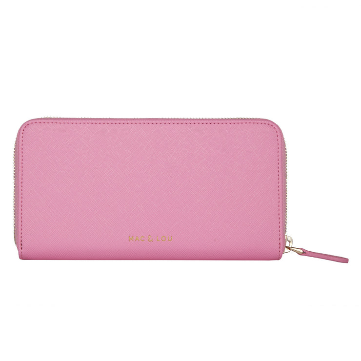 Zip Wallet | Bubblegum Pink