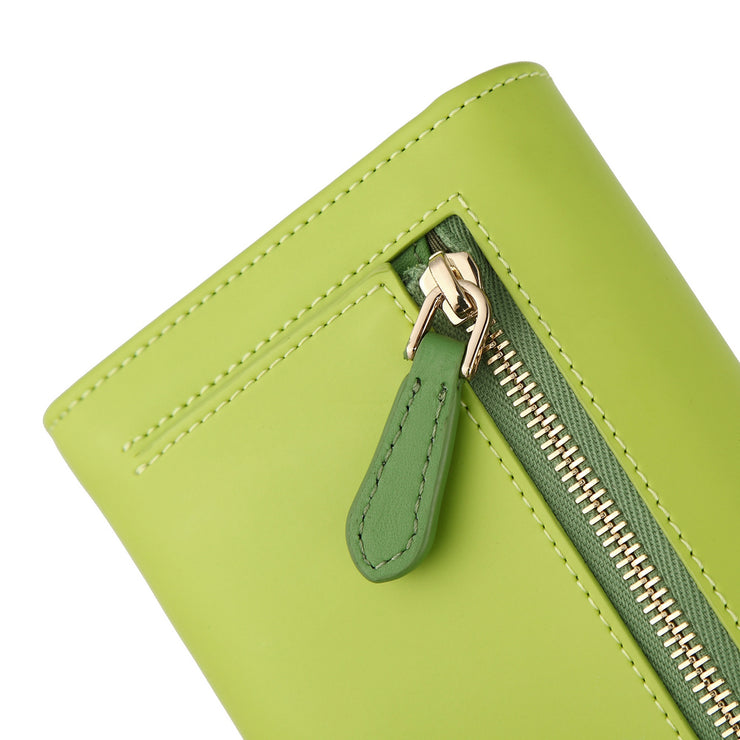 MAC&LOU Bifold Wallet Vegan Leather Green