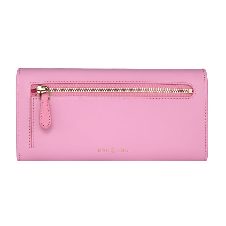 Bifold Wallet | Smooth Bubblegum Pink