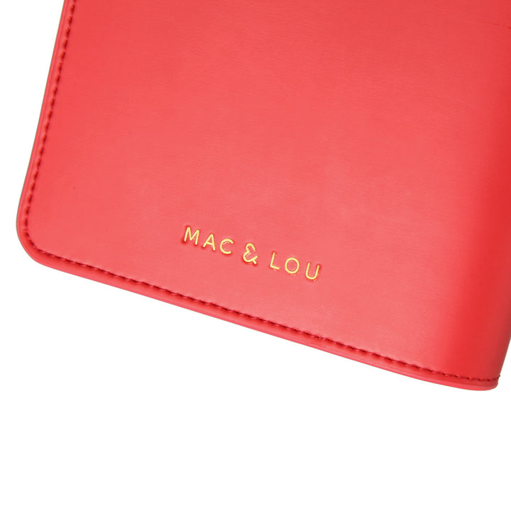 Passport Case | Smooth Lollipop Red