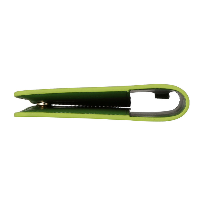 Passport Case | Smooth Lime Green