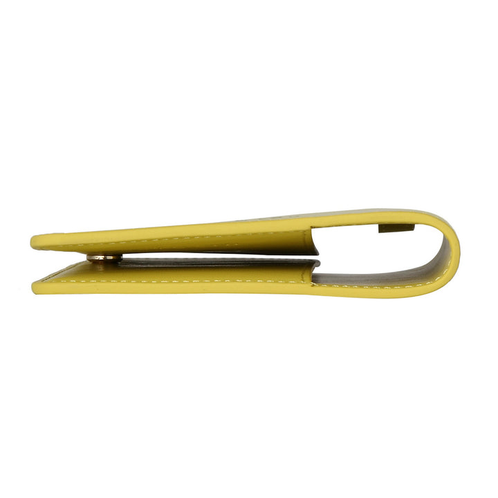 Passport Case | Smooth Canary Yellow