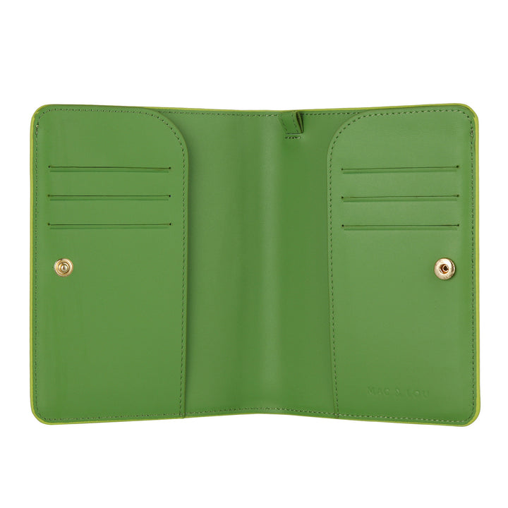 Passport Case | Smooth Lime Green