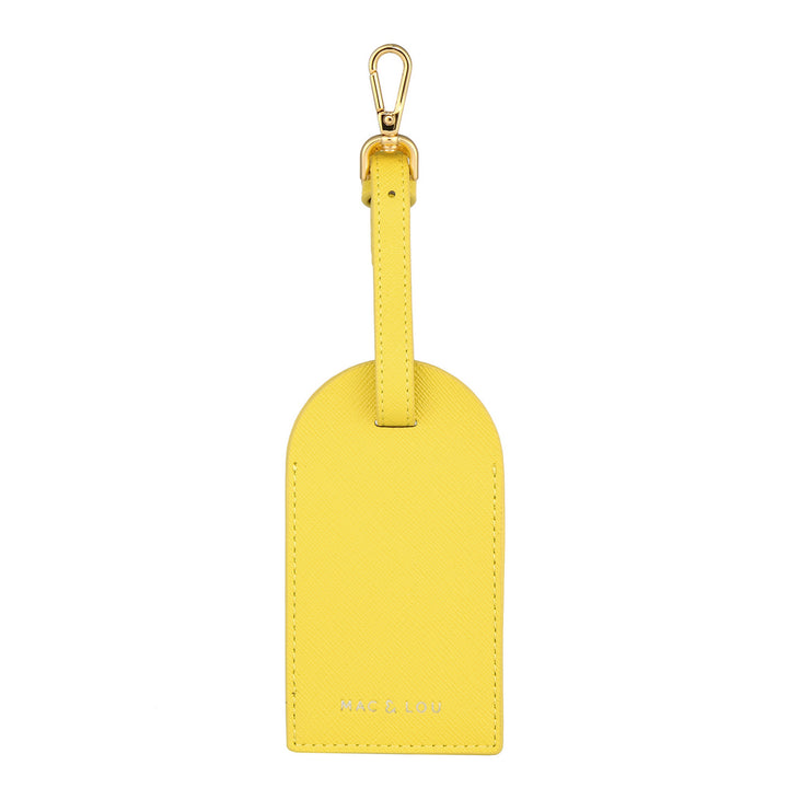 Luggage Tag - Yellow